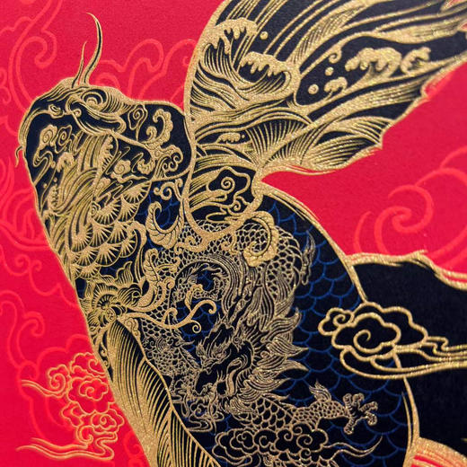 刘健《跃海金麟》999版 商品图4