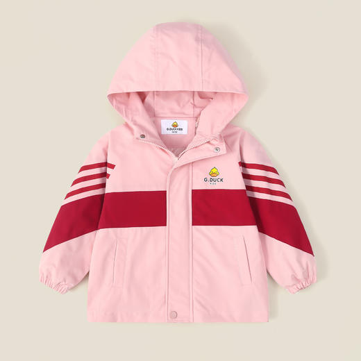 小黄鸭儿童冲锋衣外套新款三合一男童女童春秋童装宝宝幼儿园 商品图6