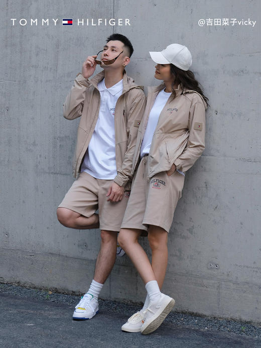 TOMMY 短裤男  MW37004-AEG 卡其色. 商品图2