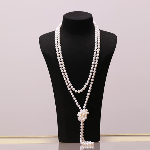 美裕 淡水珍珠花样链 四合一6.5-7.5mm 108458S 商品图2