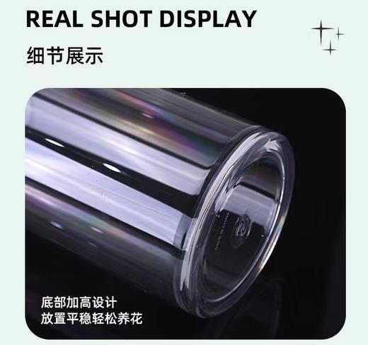 【上新】直筒圆形亚克力养花桶（超多规格） 商品图9