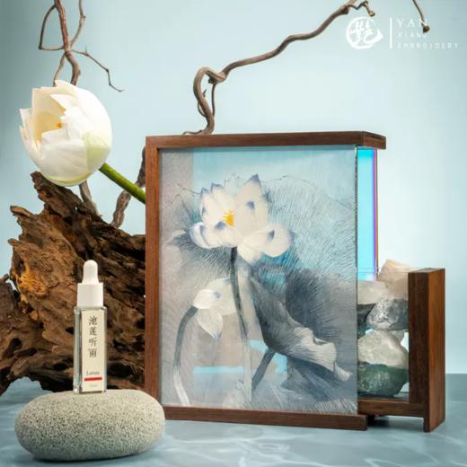 艷湘绣 流光溢彩 湘绣晶石香薰盒 商品图5