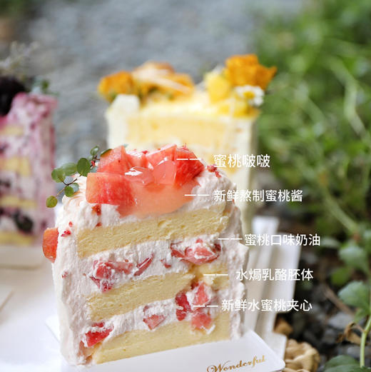 缤纷分享（4个3寸口味蛋糕组合，包10元跑腿，下单默认收取20元配送费用，按实际地址多退少补） 商品图7