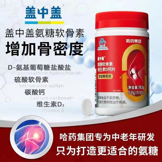 【预售】BZX盖中盖氨糖软骨素0.85g*90片 商品图0