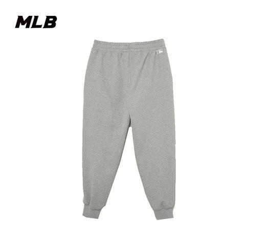 MLB男女情侣纯色休闲运动刺绣logo长裤束脚23秋季新款3APTB0134 商品图3