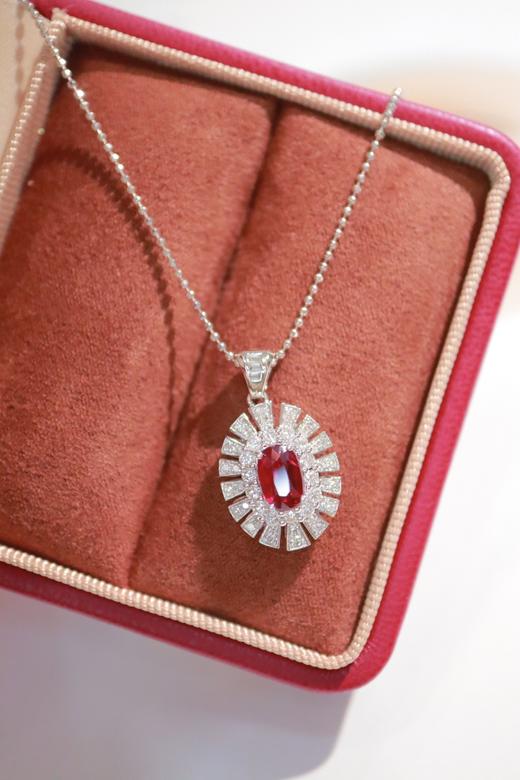 1.0ct 红宝石吊坠 商品图2
