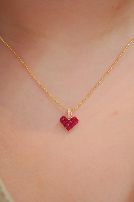 1.0ct 红宝石吊坠 商品图8