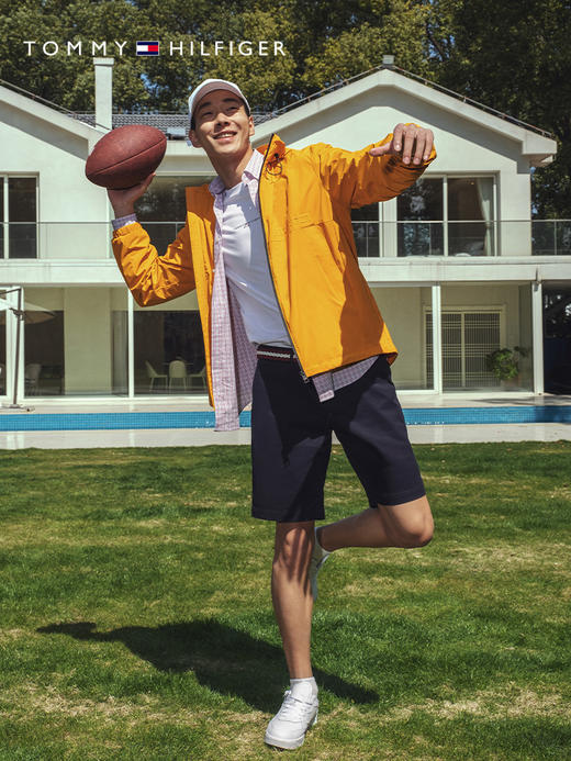 TOMMY 短裤男  MW23568-DW5  藏青色. 商品图0