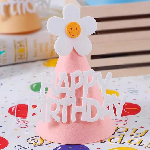 粉色儿童毛毡帽子 商品图0