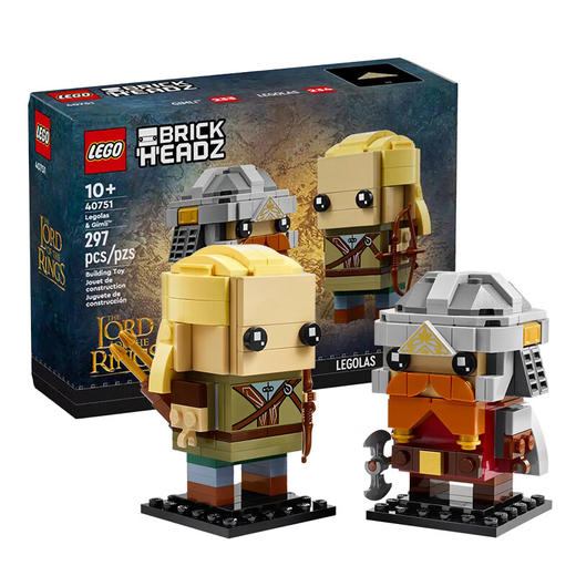 乐高积木L40751乐高迪斯尼公主系列莱戈拉斯和吉姆利 商品图1