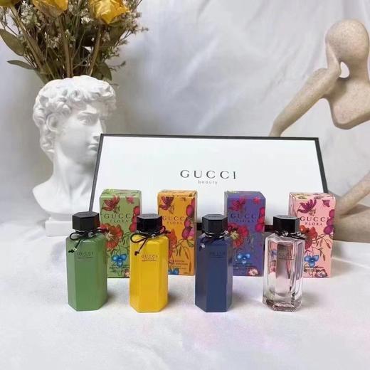 Gucci古驰花之舞限量版四件套香水5ml×4 （绿色牛油果，黄色栀子花，紫色薰衣草，粉色栀子花）【保税直发】 商品图2