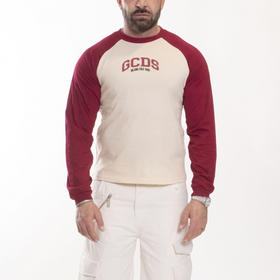 GCDS 男士字母徽标棉质长袖卫衣 混色 A1OM2203JA309