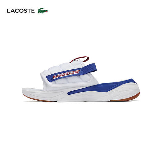 Lacoste法国鳄鱼男鞋新款时尚魔术贴休闲拖鞋47CMA0017 商品图2