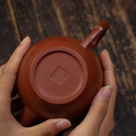 张泉林 容竹壶 清水泥 宜兴紫砂原矿茶壶紫砂壶功夫茶泡茶壶茶具仿古 商品图3