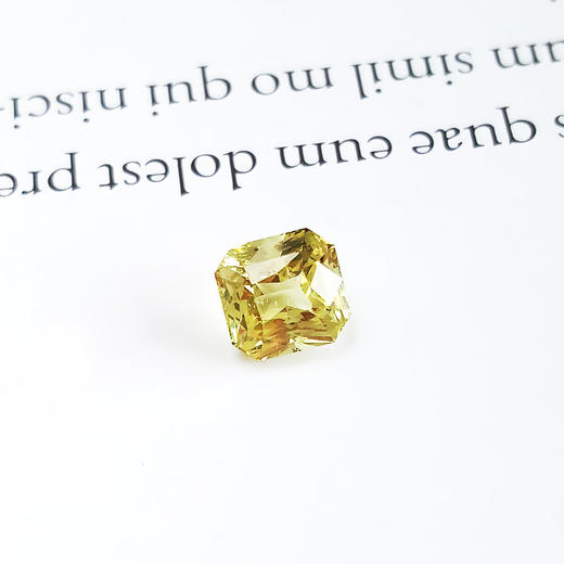 【天然正品】天然精品1.88克拉Vivid Yellow近全净体金绿宝石裸石050624NJS05 商品图1