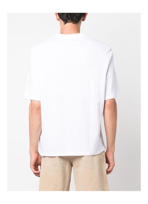 【新品特惠秒】AMI 男女通款 针织红心刺绣logo全棉短袖T恤（偏厚好质感）12056 商品图3