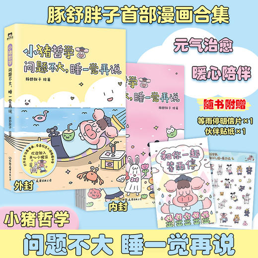 小猪哲学 问题不大,睡一觉再说 商品图0