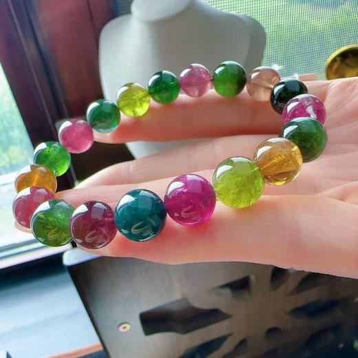 28.7g 10mm 碧玺手链 商品图2