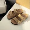 【明星白鹿同款厚底勃肯拖鞋】厚底勃肯拖鞋女外穿高级感，优质柔软面料经典好看百搭，2025法式绝美凉拖鞋夏外穿时尚沙滩鞋女QQ 商品缩略图2