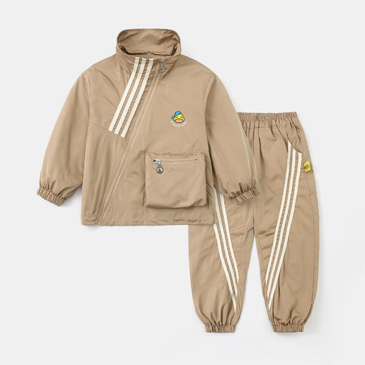 小黄鸭儿童春秋套装男女童洋气外套裤子潮中大童 商品图5