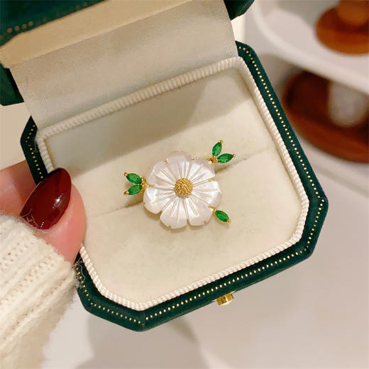 法式复古高级感防走光领针扣胸针别针扣 商品图4