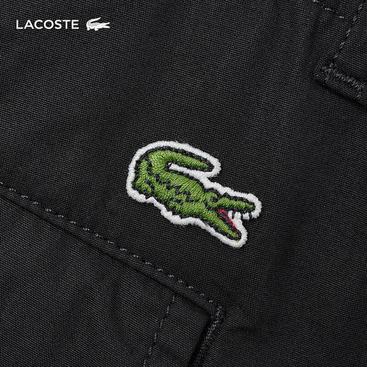 Lacoste法国鳄鱼男装新款裤子简约舒适长裤休闲直筒裤HH1567-10 商品图4