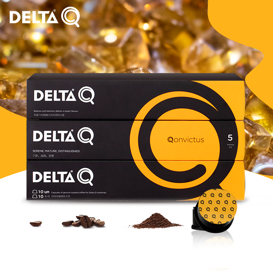 DELTAQ  葡萄牙进口 胶囊咖啡粉10粒装 多种口味选择