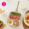 【文怡之选】kimscook 多功能三孔早餐锅 分区烹饪  一锅多用 不挑炉灶 牛排玉子烧煎蛋锅 商品缩略图9