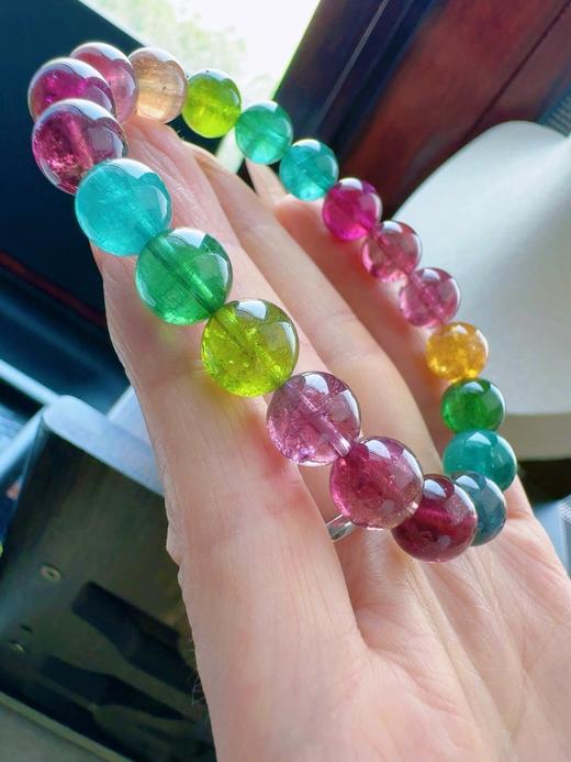 27g 9.3mm 碧玺手链 商品图6