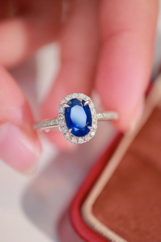 1.0ct 蓝宝石戒指 商品图7