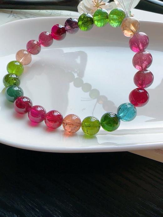 20.1g 8.3mm 碧玺手链 商品图6