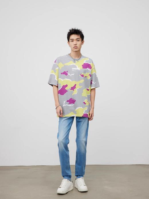 Lee商场同款男士骑士系列中腰宽松舒适锥形牛仔裤L14731CSCBKX 商品图2