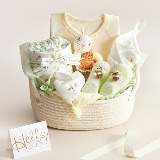Mama's Collection 创意婴儿礼盒 新生儿宝宝满月初生婴儿礼盒四季套装送礼高档 商品图3