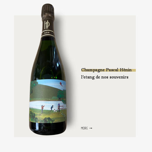 Champagne Pascal Hénin l'etang de nos souvenirs帕斯卡海宁酒庄记忆池塘香槟 商品图0