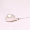 美裕 925银淡水珍珠链坠 异形珠12-14mm 108419W 商品缩略图3