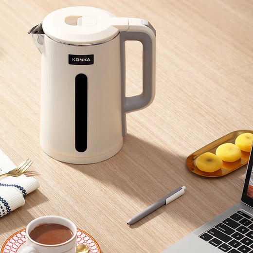 康佳（KONKA）KDSH-1802-M 1.8L容量304不锈钢防烫电热水壶 商品图5