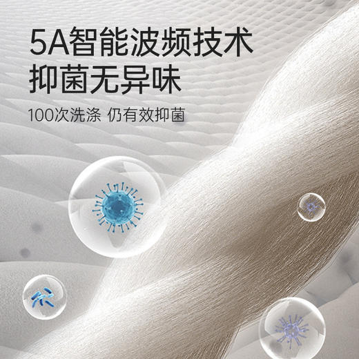 洁丽雅5A级抑菌加厚浴巾新疆棉吸水全棉成人不易掉毛纯色洗澡浴室 商品图3