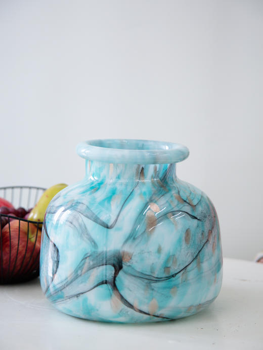 蓝白纹花瓶 商品图3