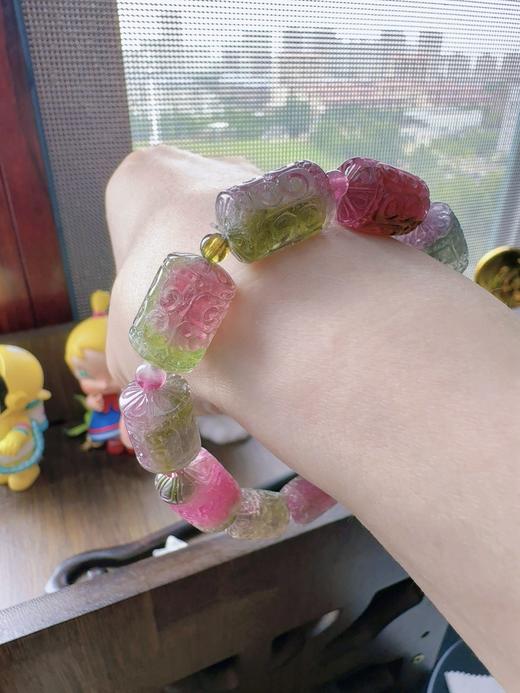 35.94g 雕刻碧玺手链 商品图8