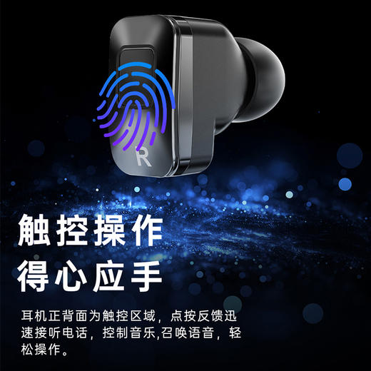 【鸿蒙智联合作伙伴】塞尔兰斯N18智能手表+蓝牙耳机二合一 健康监测听歌多功能 商品图5