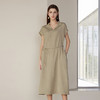 【桑蚕丝系带连衣裙】24年春夏新品女士100%桑蚕丝系带收腰真丝连衣裙 商品缩略图1