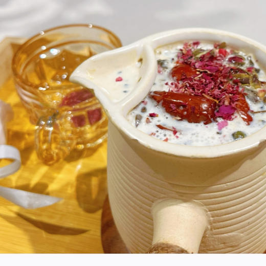 玫瑰鲜奶罐罐茶/热-12号桌 商品图0