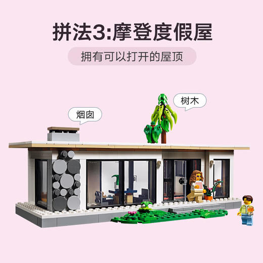 乐高积木乐高积木L31153乐高经典创意系列摩登豪宅 商品图4