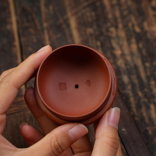 张泉林 容竹壶 清水泥 宜兴紫砂原矿茶壶紫砂壶功夫茶泡茶壶茶具仿古 商品图5