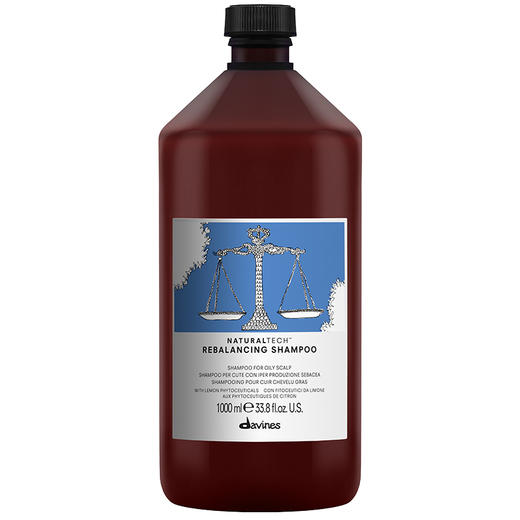 Davines大卫尼斯自然平衡洗发水清爽控油蓬松发根清洁头皮250ml/1000ml 商品图1