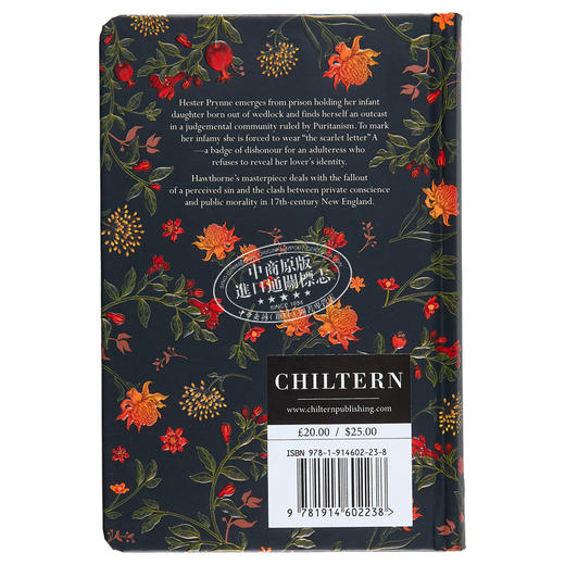 【中商原版】Chiltern经典系列 红字 The Scarlet Letter 英文原版 Nathaniel Hawthorne 世纪经典名著 商品图1