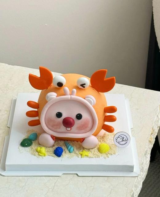 巨蟹loopy猪·橙色 | 昔果 商品图1