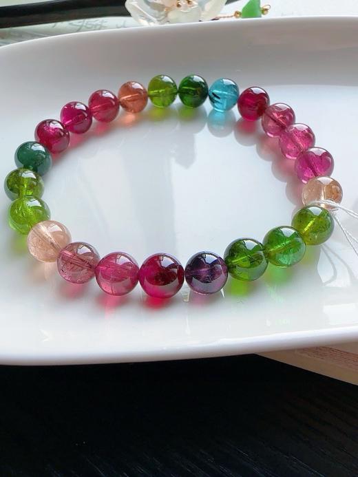 20.1g 8.3mm 碧玺手链 商品图7