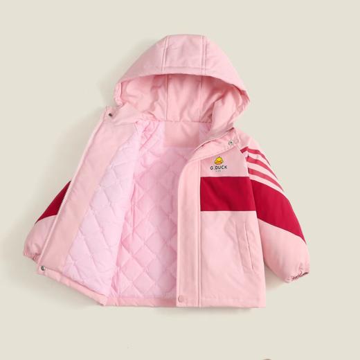 小黄鸭儿童冲锋衣外套新款三合一男童女童春秋童装宝宝幼儿园 商品图8