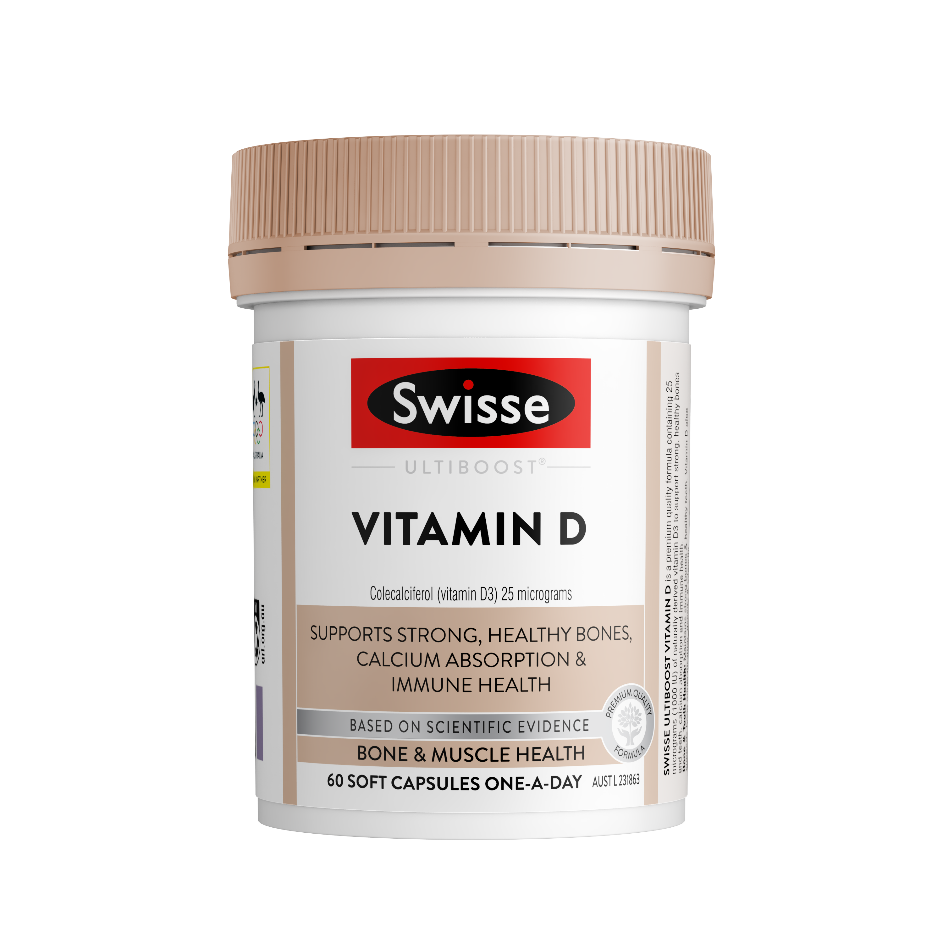 Swisse 维生素D3胶囊 60粒